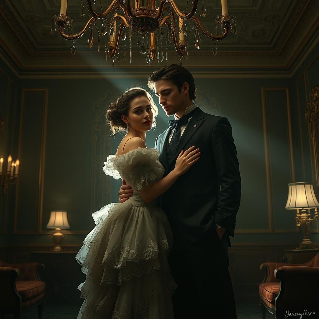 He saw the darkness in her beauty, she saw the beauty in his...