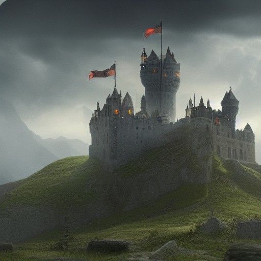 Castle on a hill
