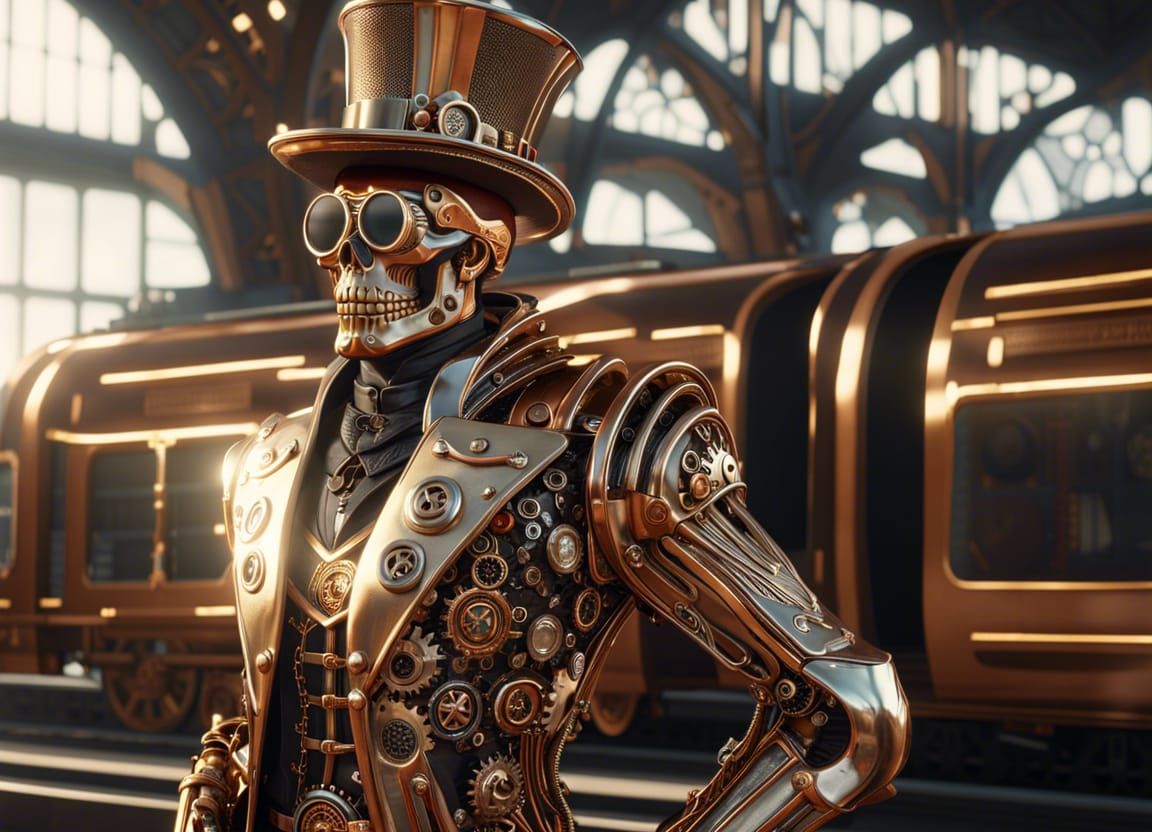 Clockwork Carl  by @IAmNoArtist