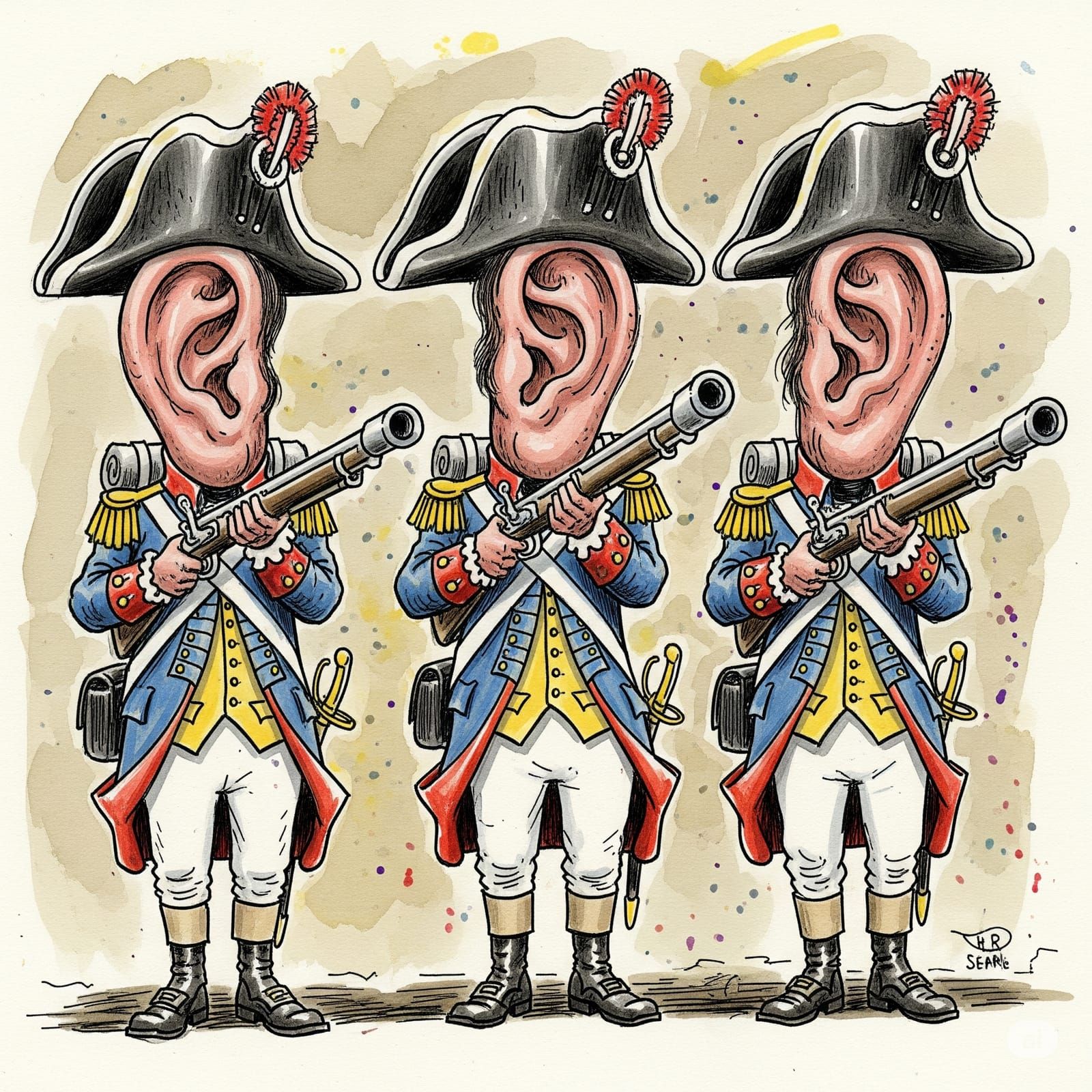 The Three Muket Ears