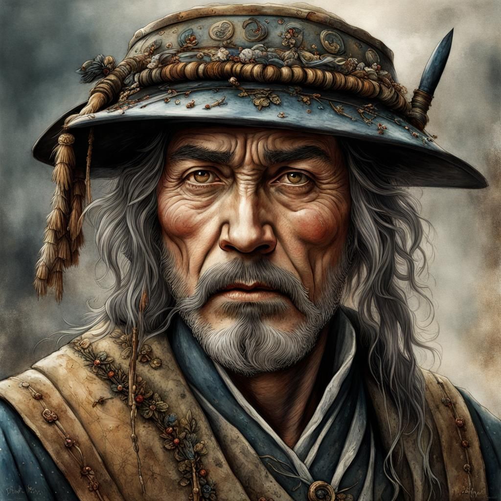 European Medieval man  by @Paulo