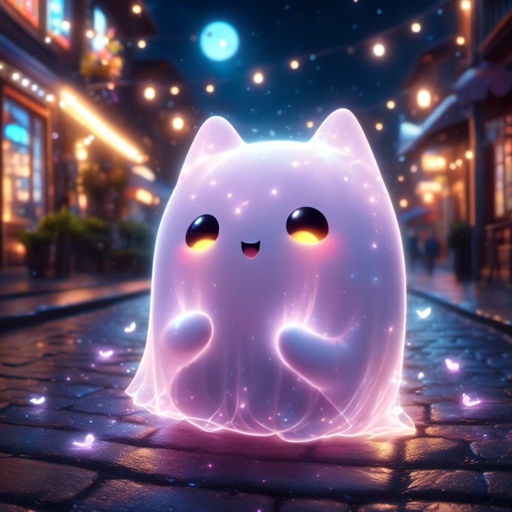 Cute Little Ghosts