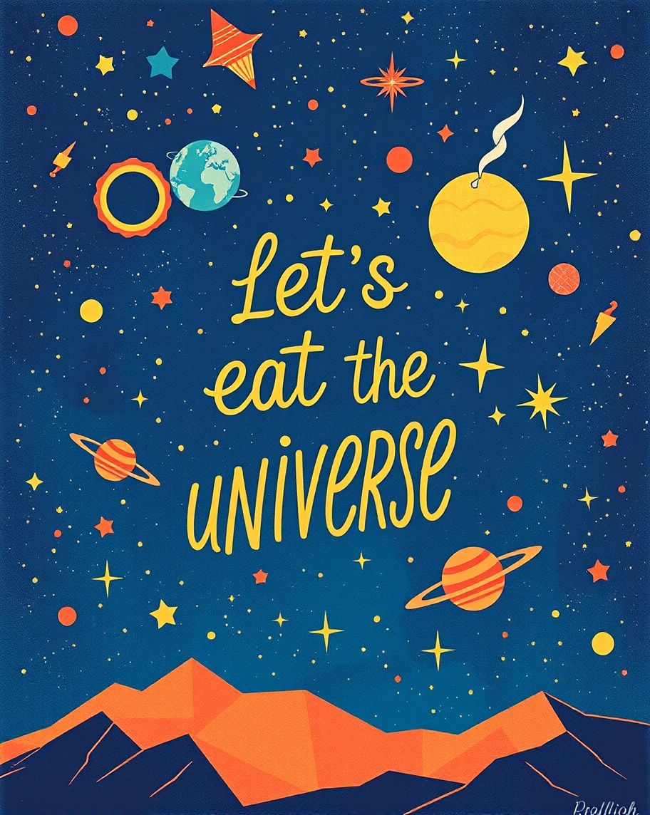 Let's Eat The Universe