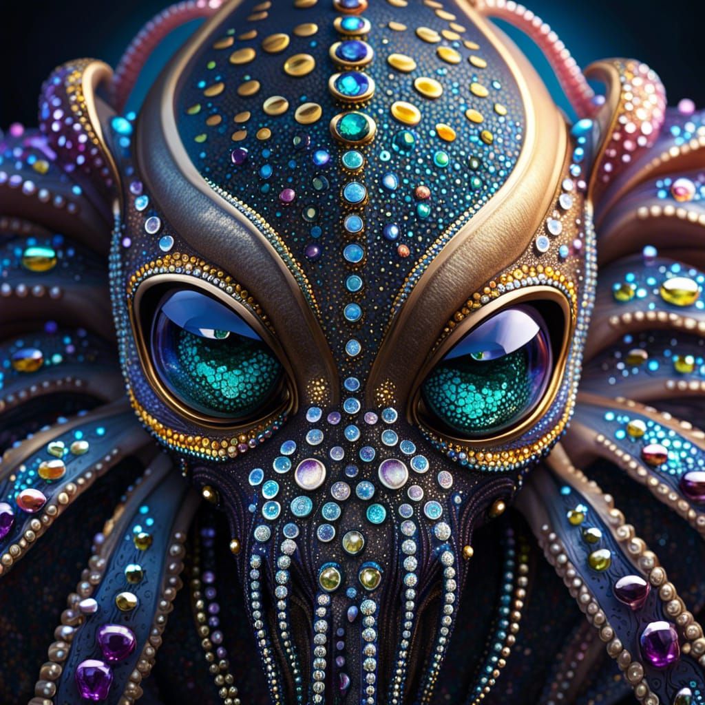 Glitter cthulu