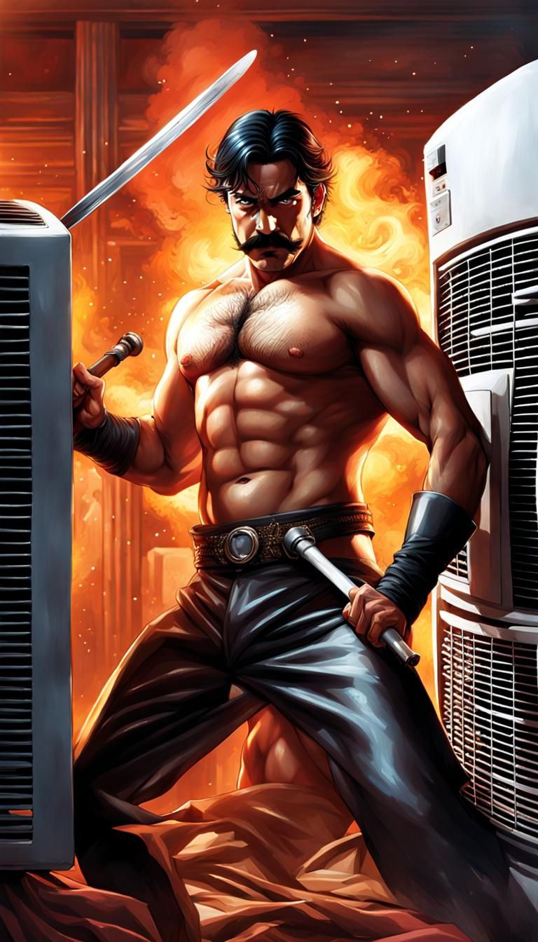 Evolving the AC guy AI Generated Artwork NightCafe Creator