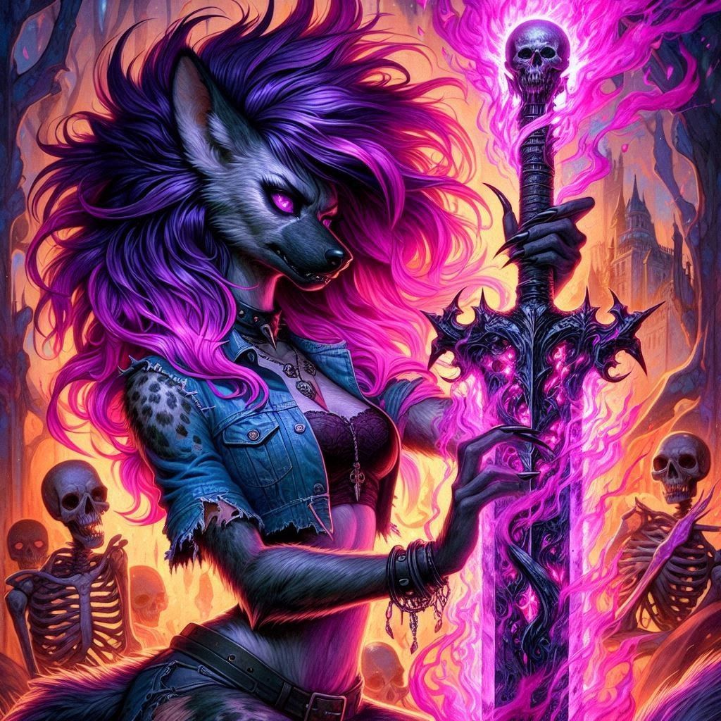 Accursed Black Claymore (Alternative Art Gallery)