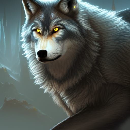 a wolf