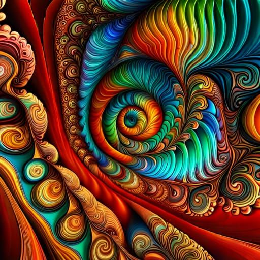 Fractals Series - AI Generated Artwork - NightCafe Creator