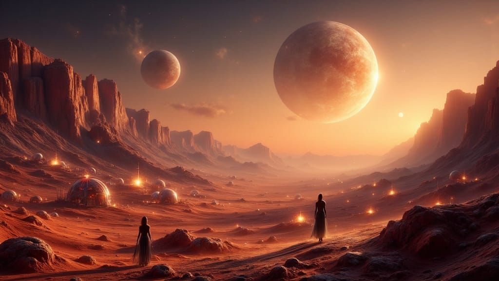 Future Life on Mars
Daily Challenge #1107:  Los Hijos del Horizonte Rojo  by @The Wolf
