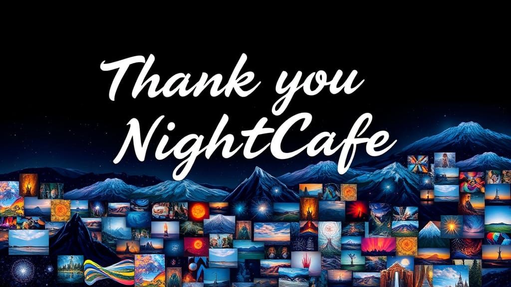 Dynamic Collage Celebrates Creativity in Futuristic Style