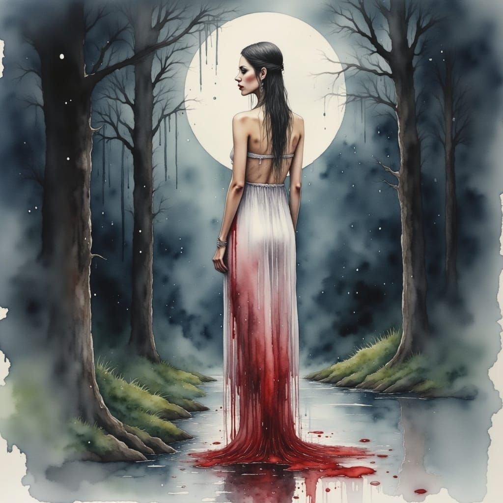 <lora:Red Water Flux:1.0> 