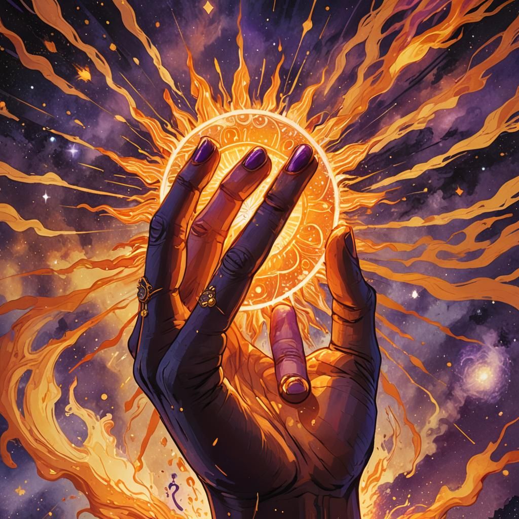 I will extinguish entire suns in the palm of my hand