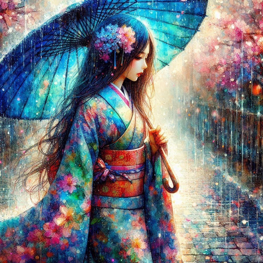 impressionist watercolor