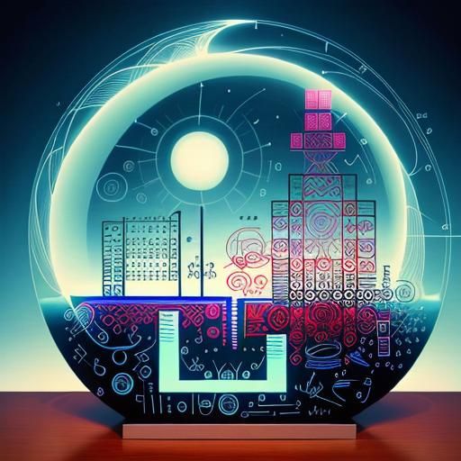 graphic music notation AI Generated Artwork NightCafe Creator