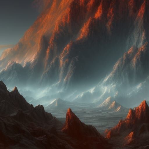 Mount Olympus at dawn
