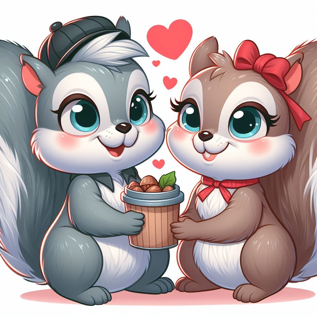 Squirrels in Love