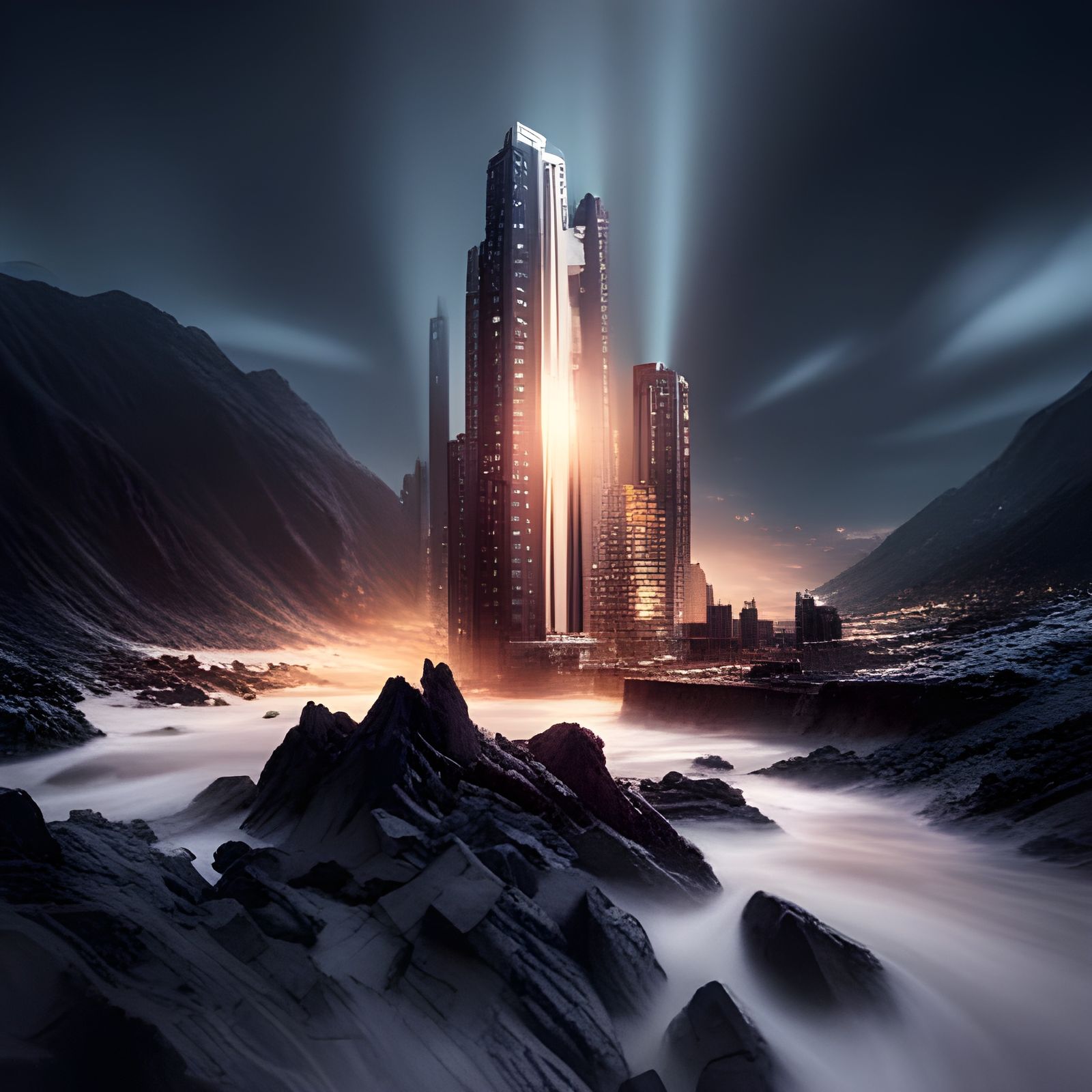 The city in the mountains