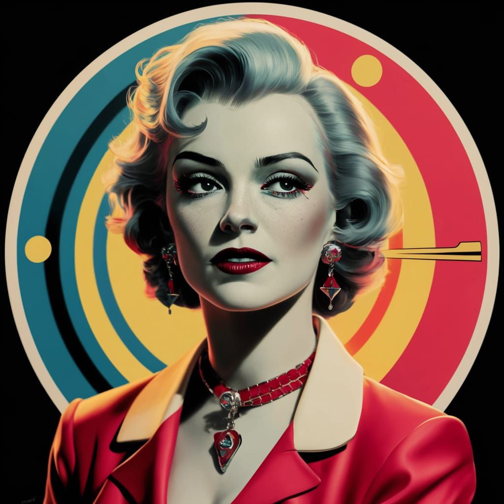 Elizabeth Taylor Retro Mash Up