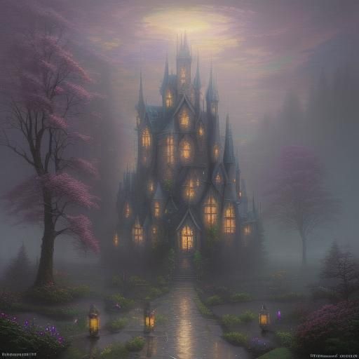 Dissociative Identity Disorder in Ethereal Fantasy Style