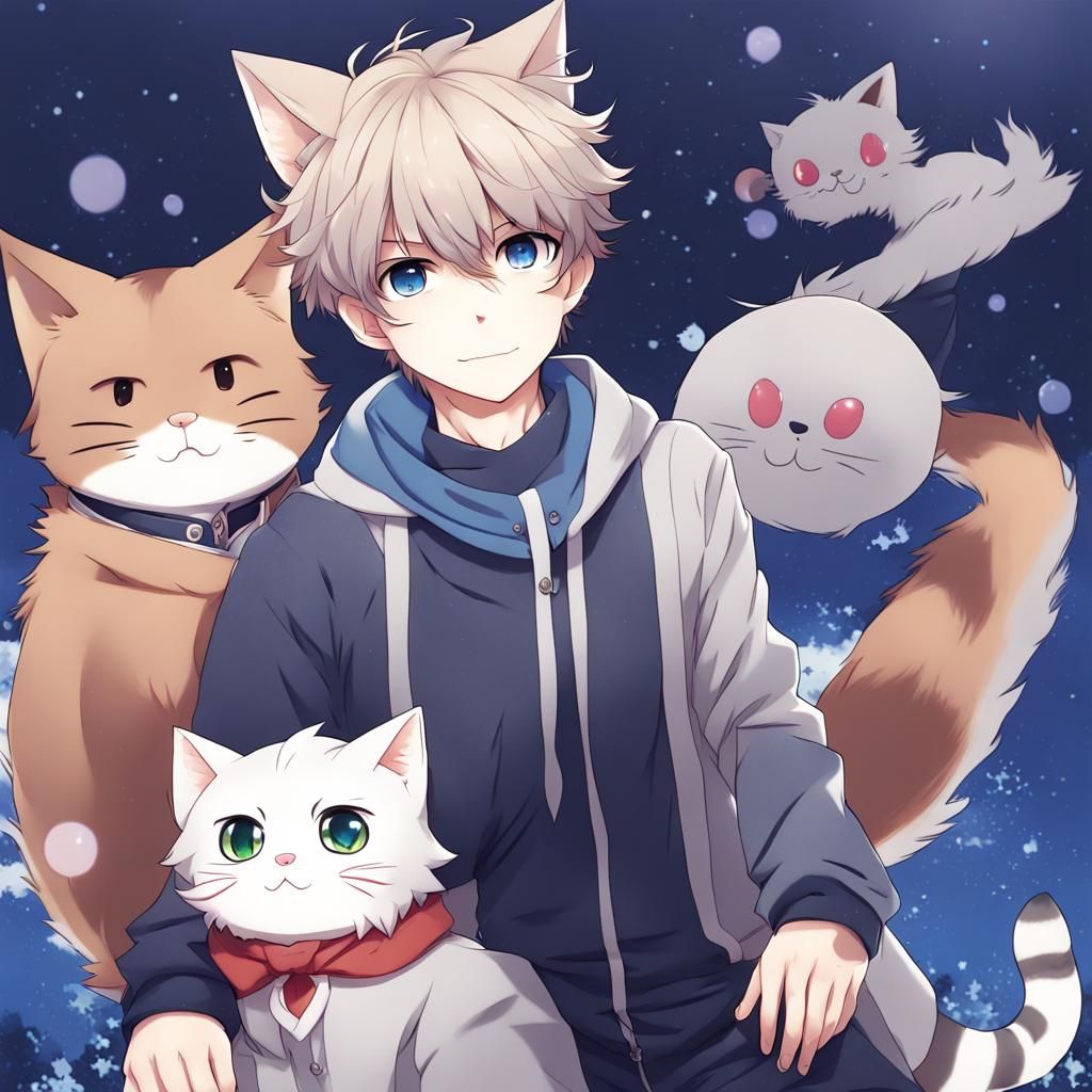 cute catboyby artist 