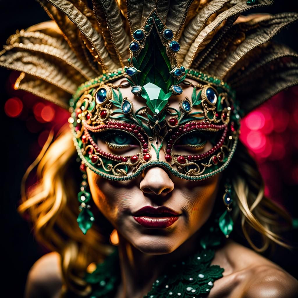 masquerade 2 AI Generated Artwork NightCafe Creator