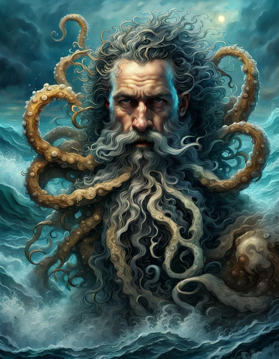Poseidon beard