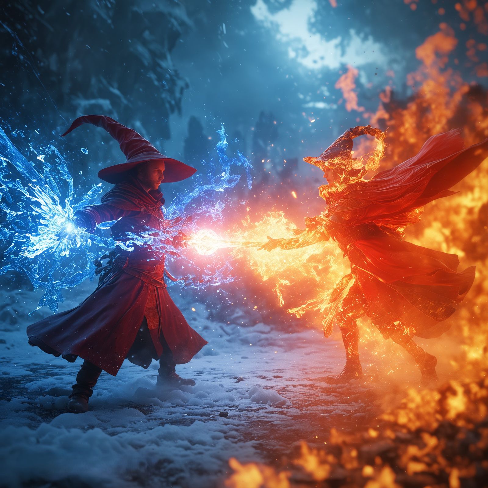 PixArt Wizard Battle