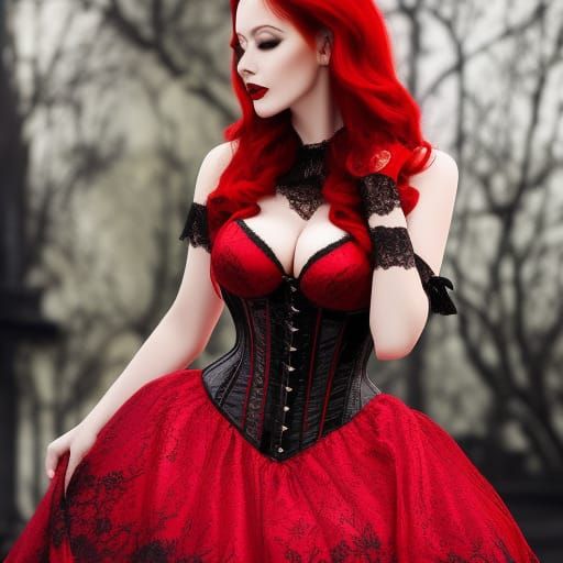 Standing in a forest