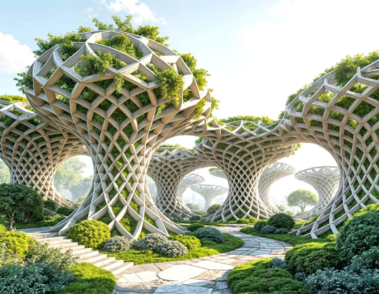  lattice tree structures  by @Julie