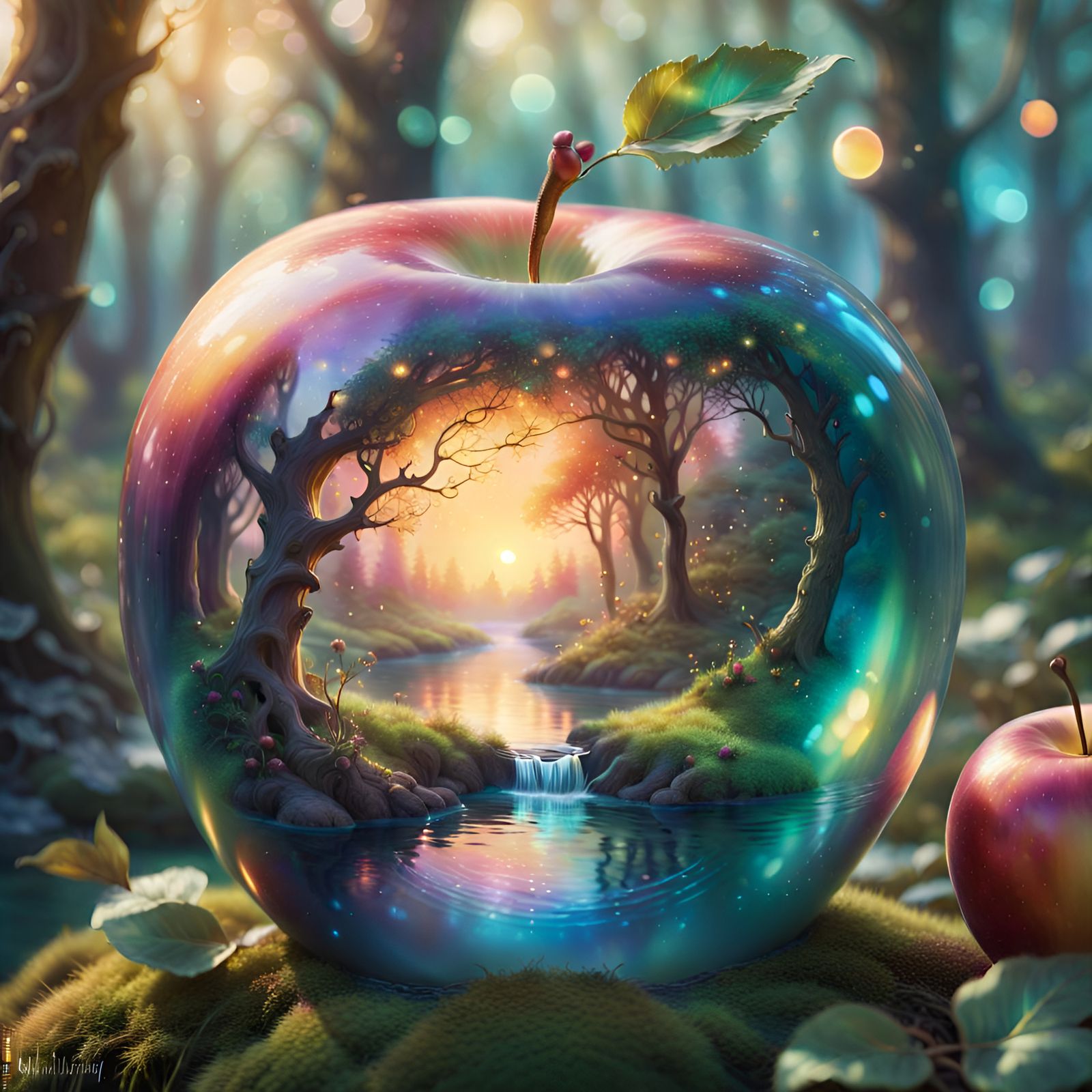 Apple  by @eFuoriPiove