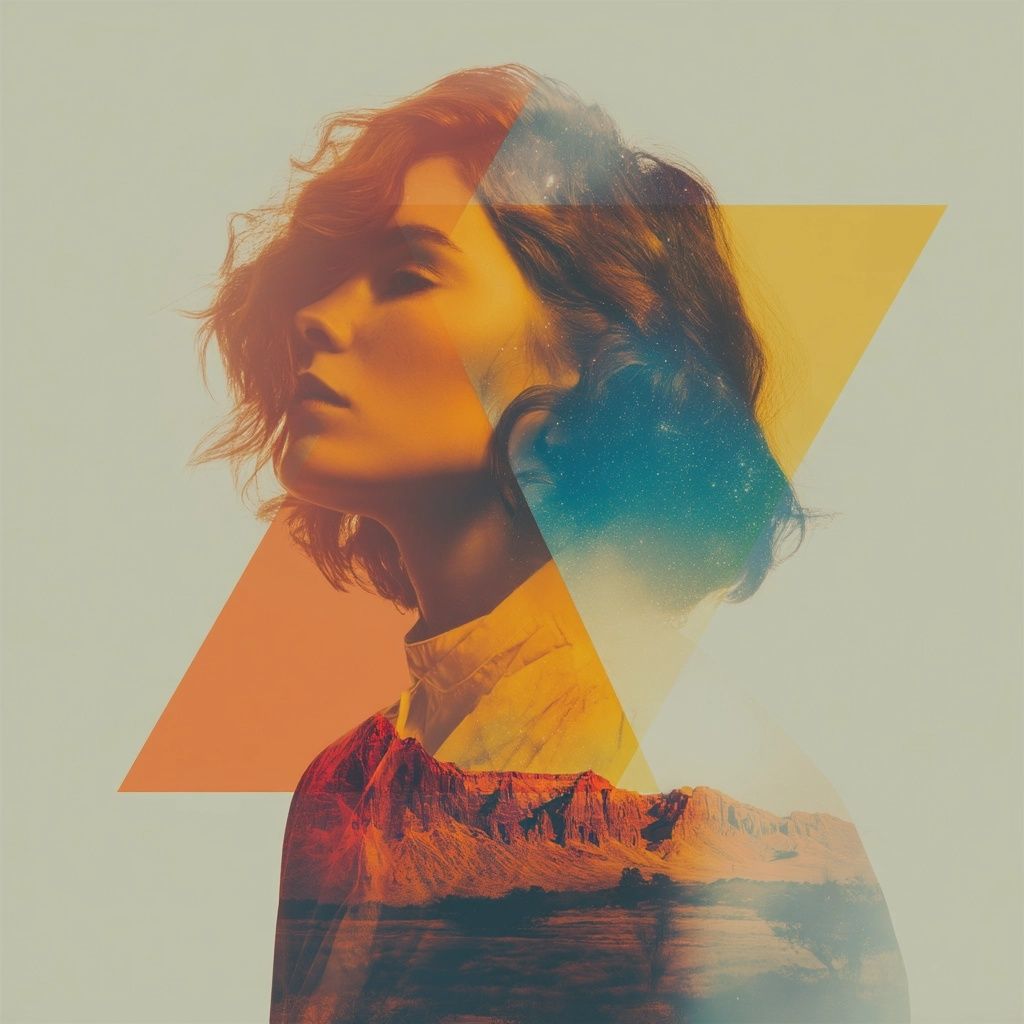 Geometric Double Exposure