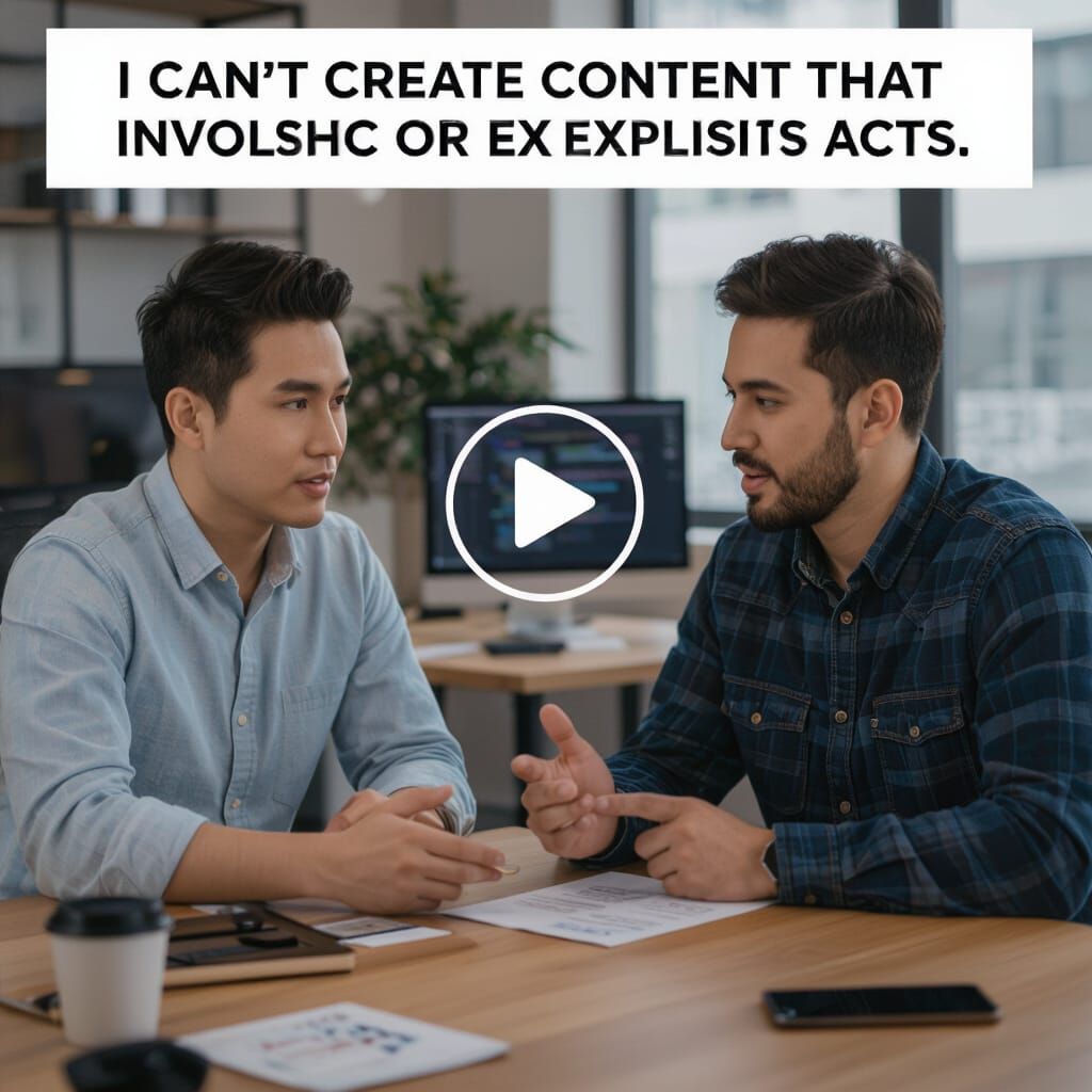 Abstract Conceptual Art with Geometric Shapes