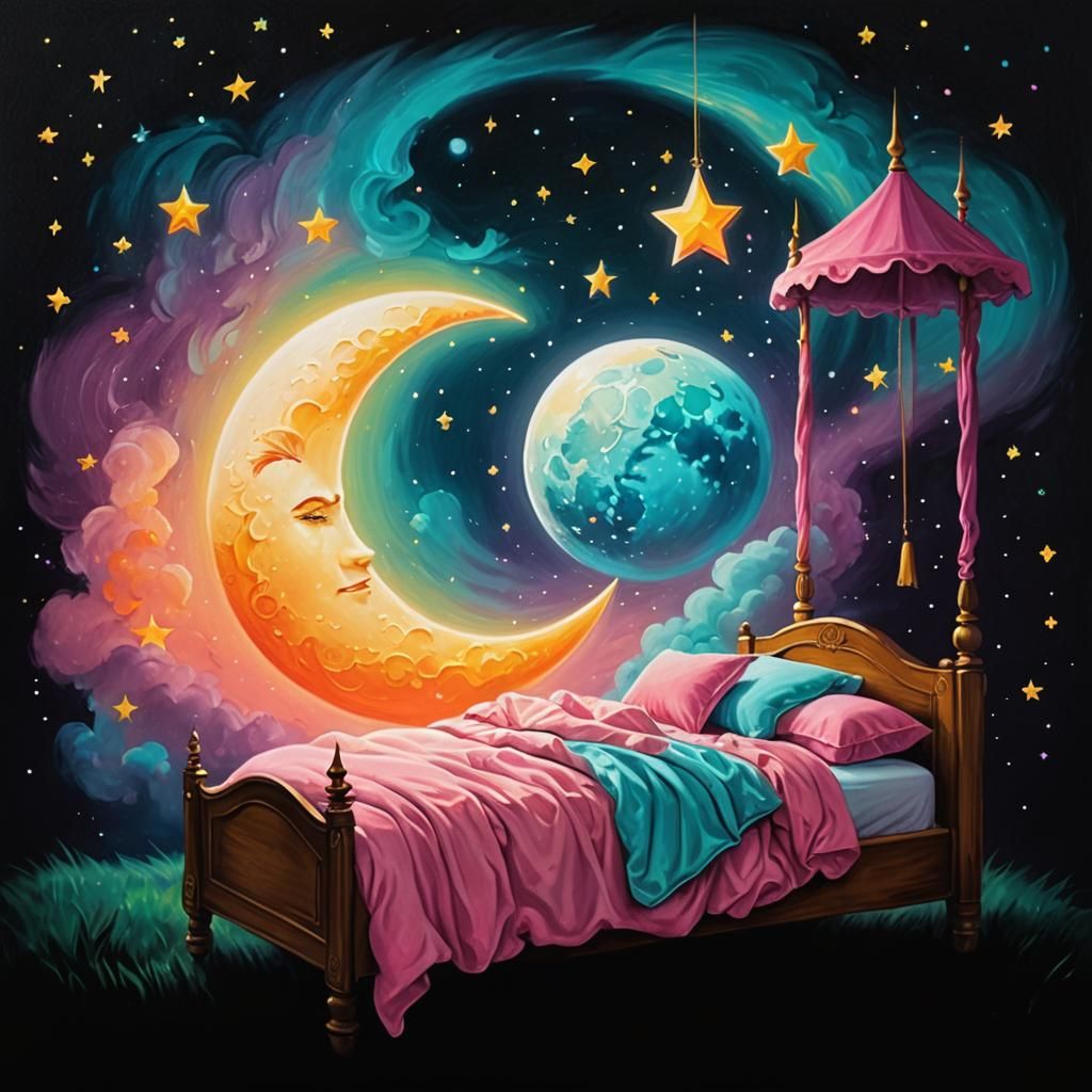 Clean Oil painted airbrush style, isolated Fairytale Fantasy...