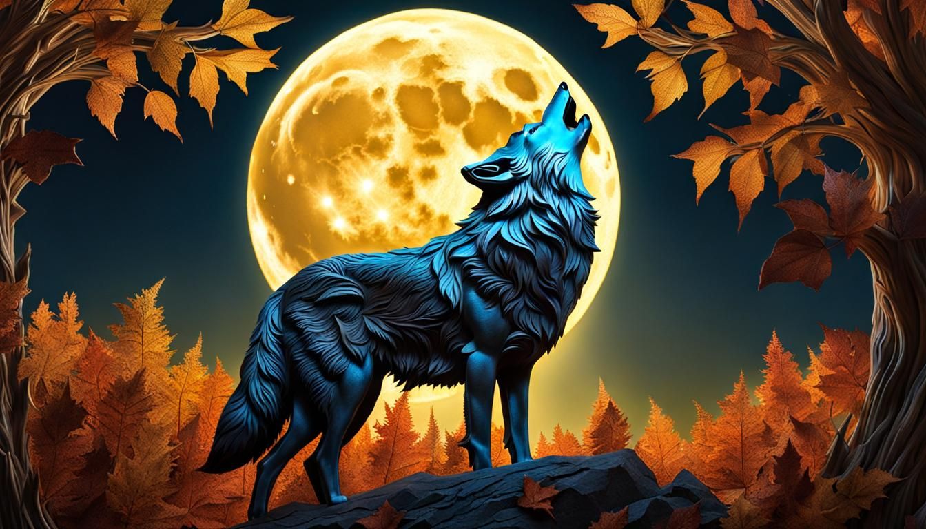 Howling at the moon