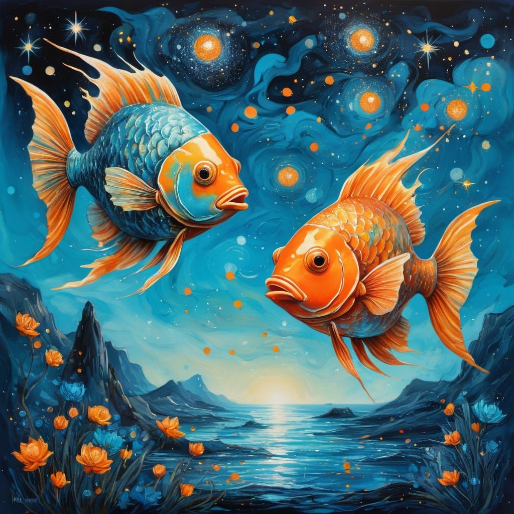 🐟✨Poissons Cosmiques ✨🐟