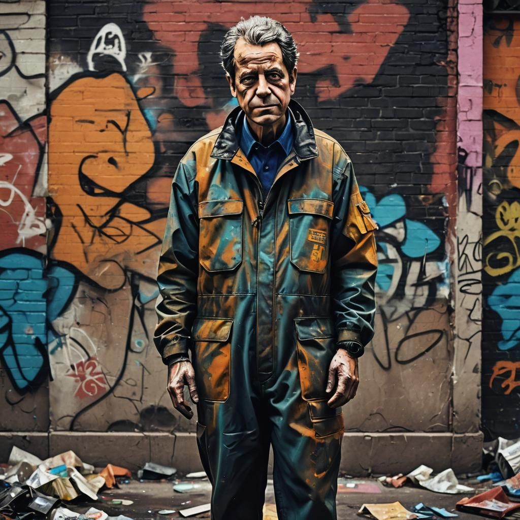 American Prime Minister as Street Sweeper: Concept Art