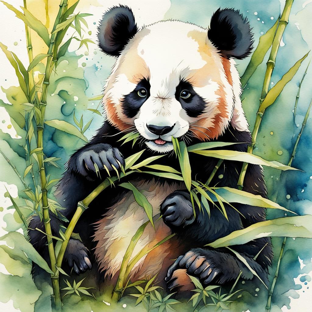 Panda - AI Generated Artwork - NightCafe Creator