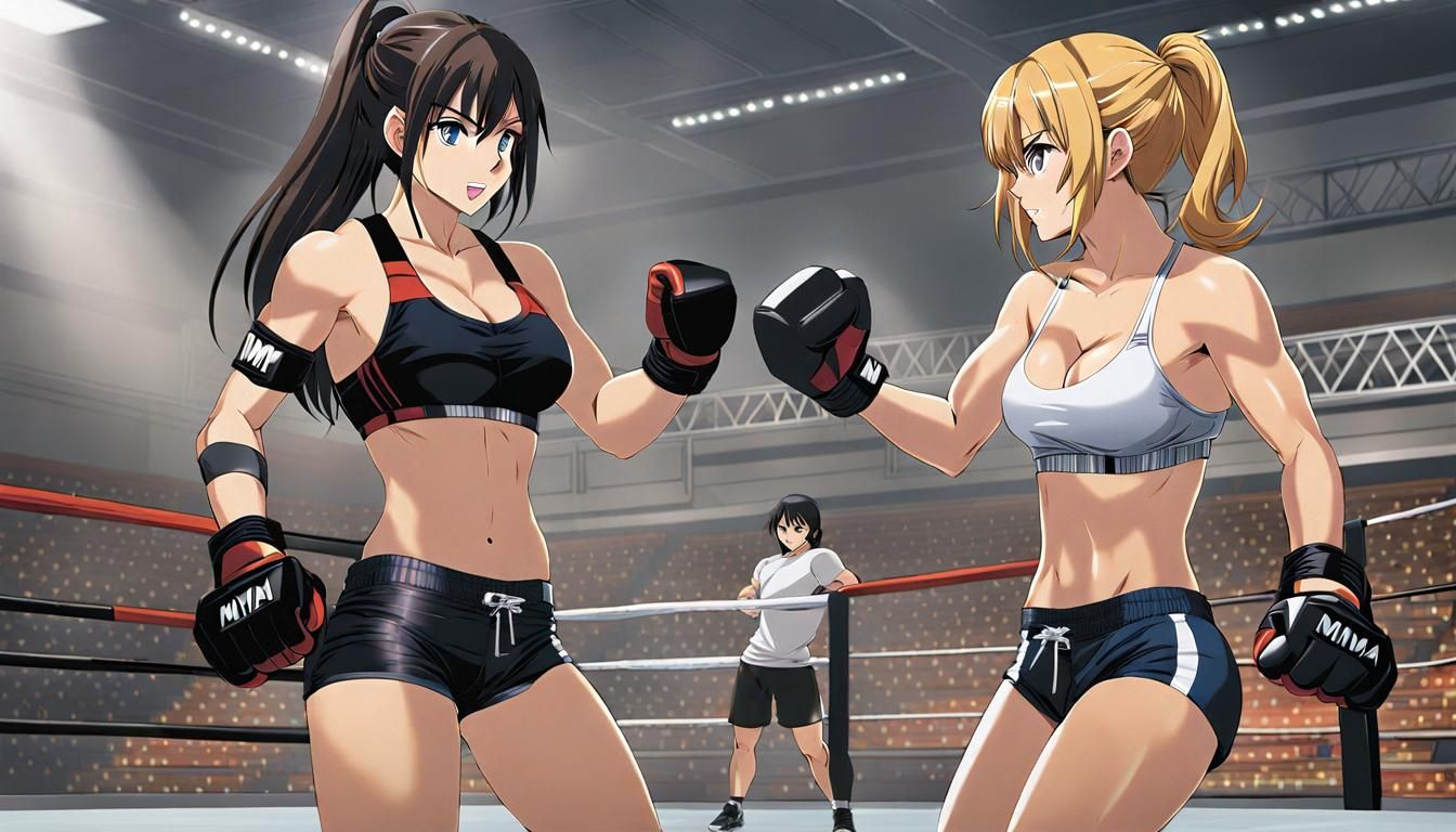 Anime MMA - AI Generated Artwork - NightCafe Creator