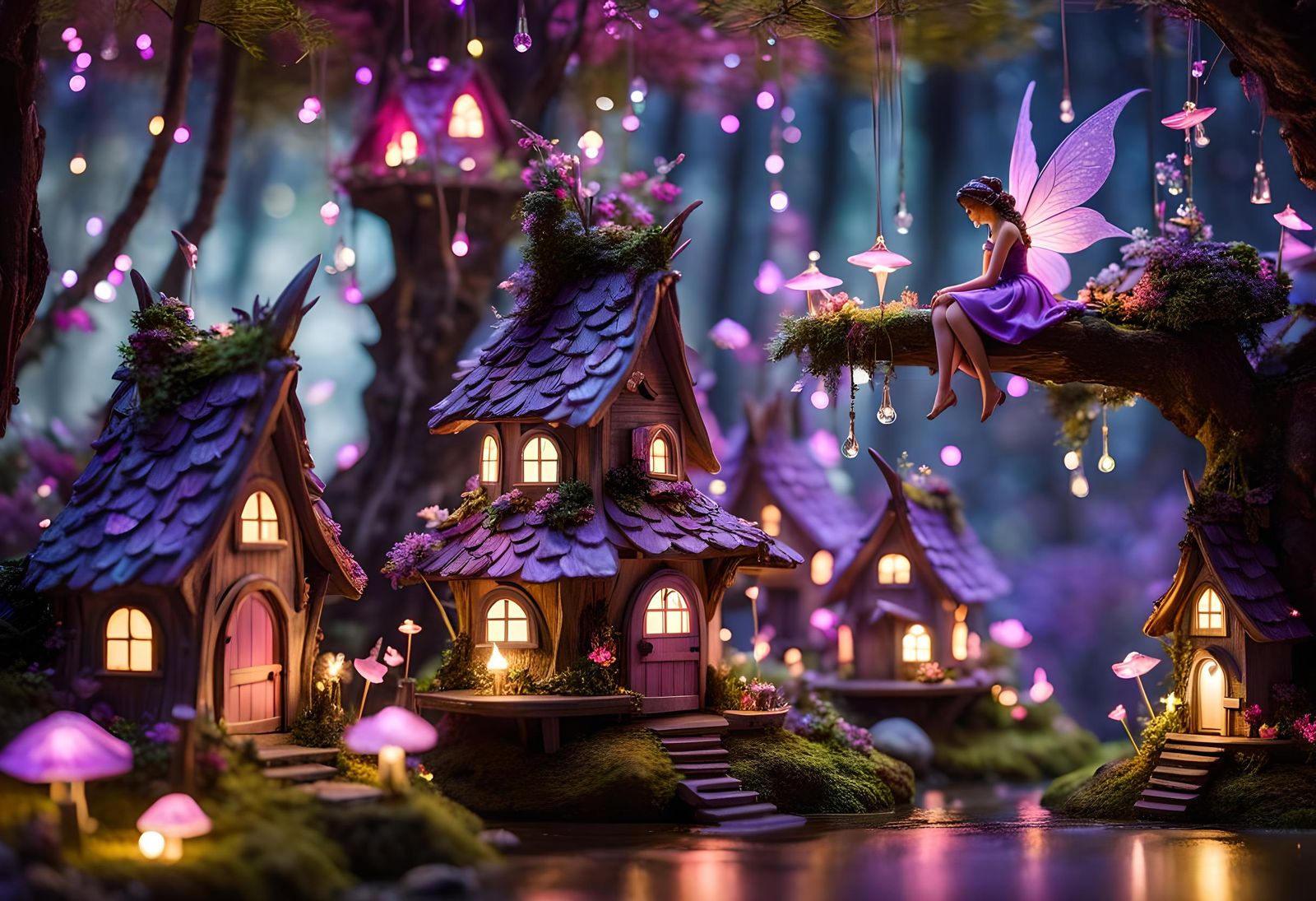 A broken heart in Fairy Hollow  by @lawrencelot