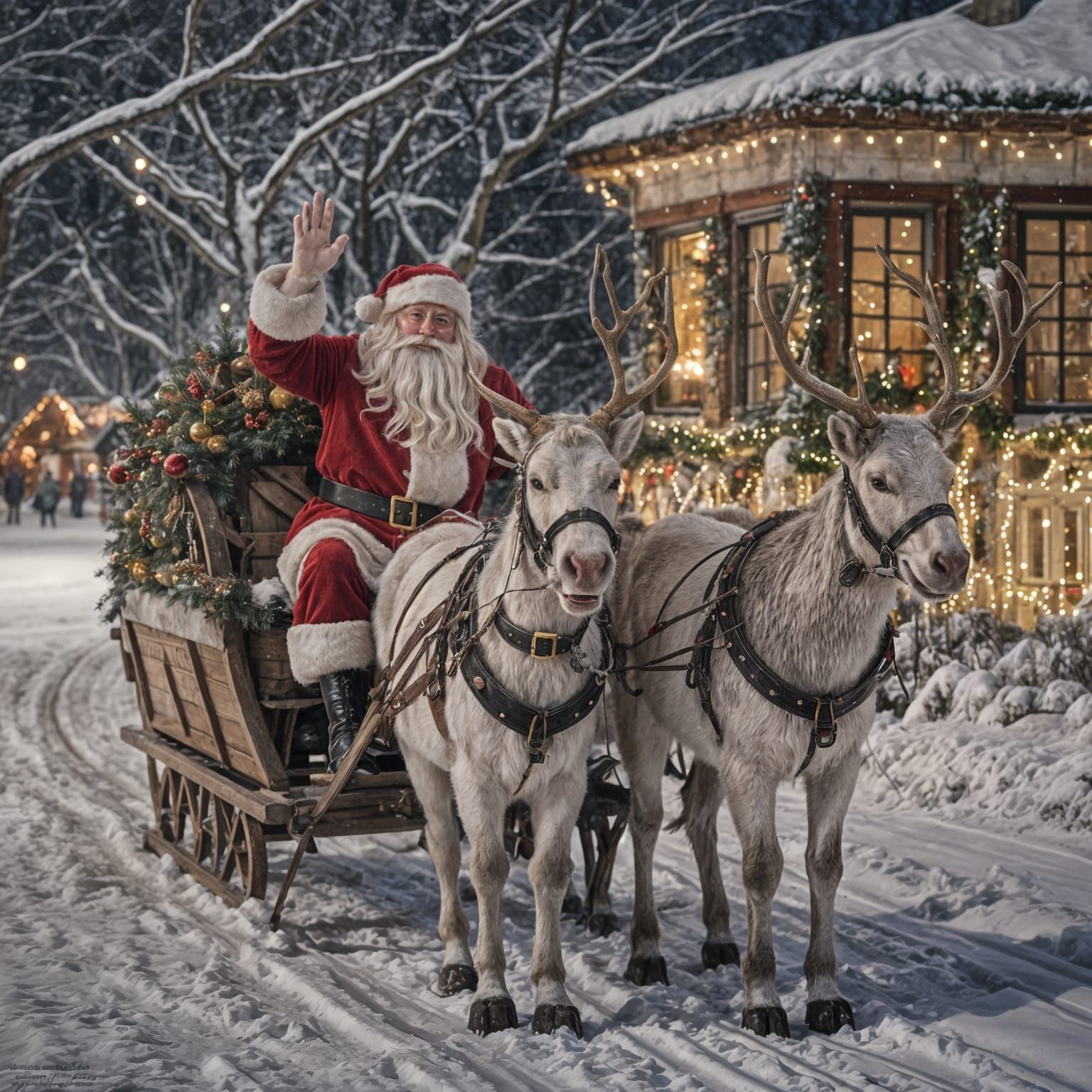 Merry Christmas to all and to all a good night!  by @RedPixie