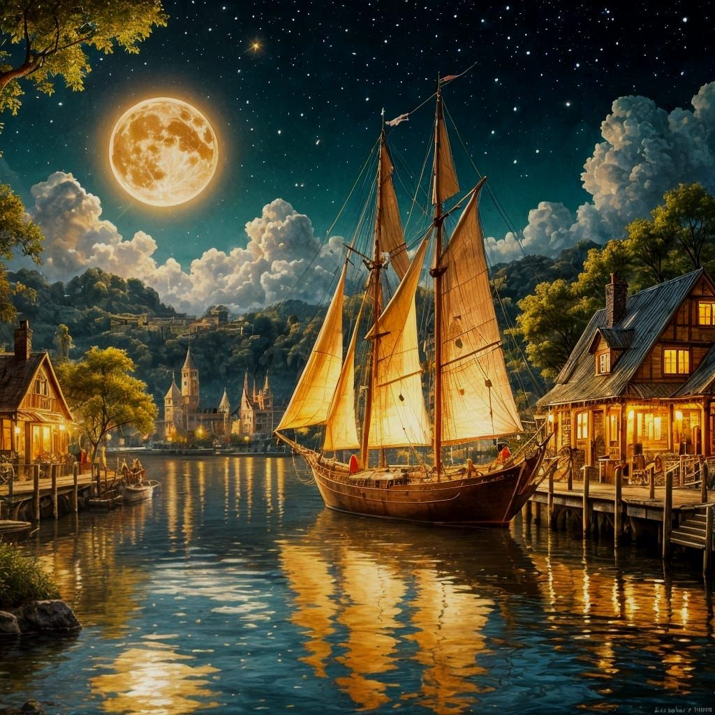 Old English Harbor.  by @StinkPad