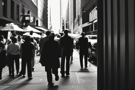 New York City Street Scene
