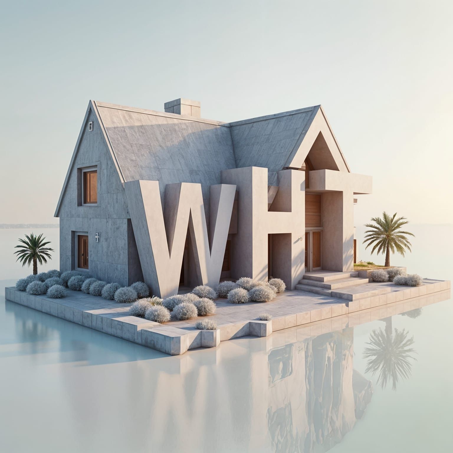 Criar um logotipo que envolva uma casa em construção que envolva 
a limpeza da casa e que envolva as letras WHT we make it better
Incluir em letras mais pequenas as palavras  Constrution & Cleaning team