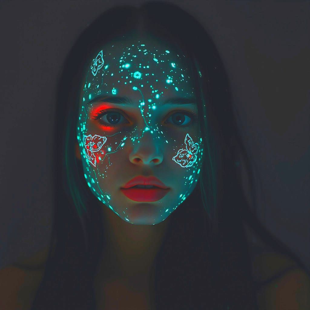 cheap bioluminiscent tattoos resulted in glow-pox