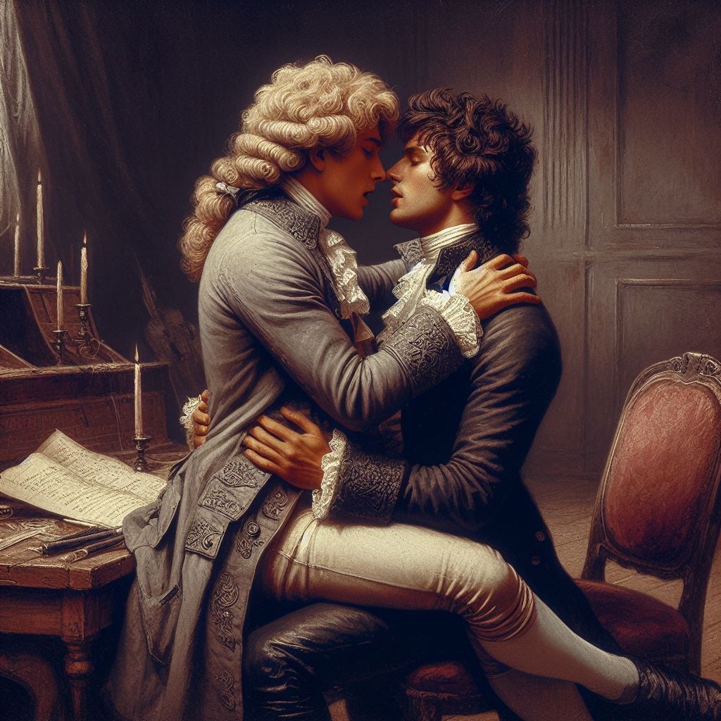 Backstage Rehearsal: Lestat and Nicolas