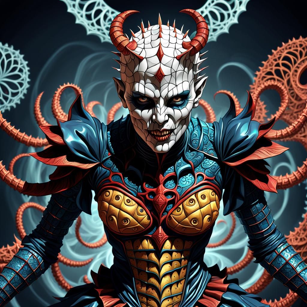 Super model Female Hellraiser demon lord of pleasure 4k ultr...
