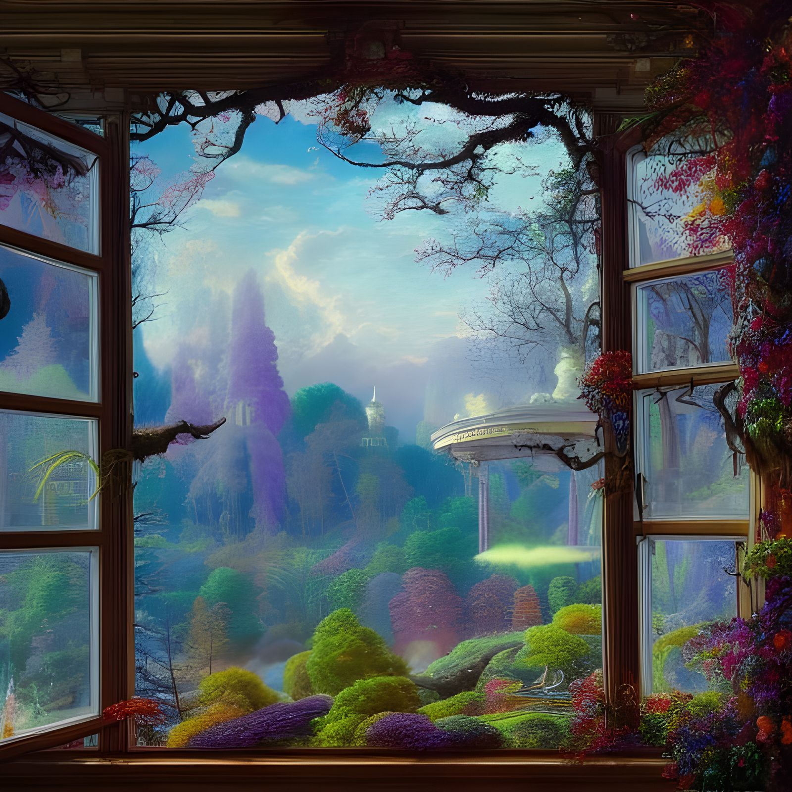 Window into dreams - AI Generated Artwork - NightCafe Creator