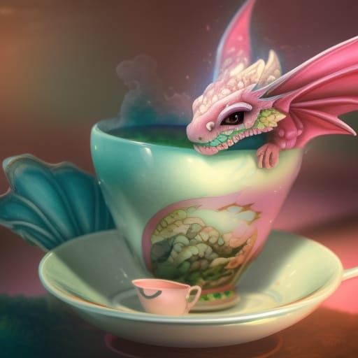 Shimmer the Tea Dragon