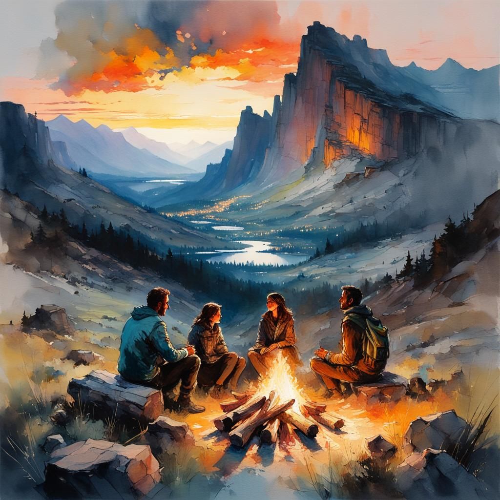 Perfect Camping Spot   by @Vic Williams