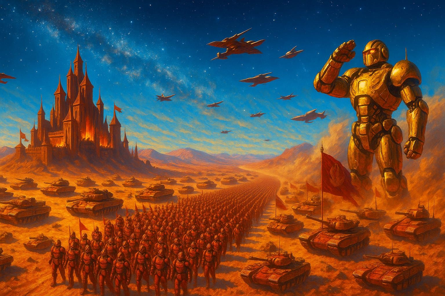 Martian Mecha Military